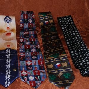 Pierre Pacha, Jones New York, Puritan, Tabasco Tie